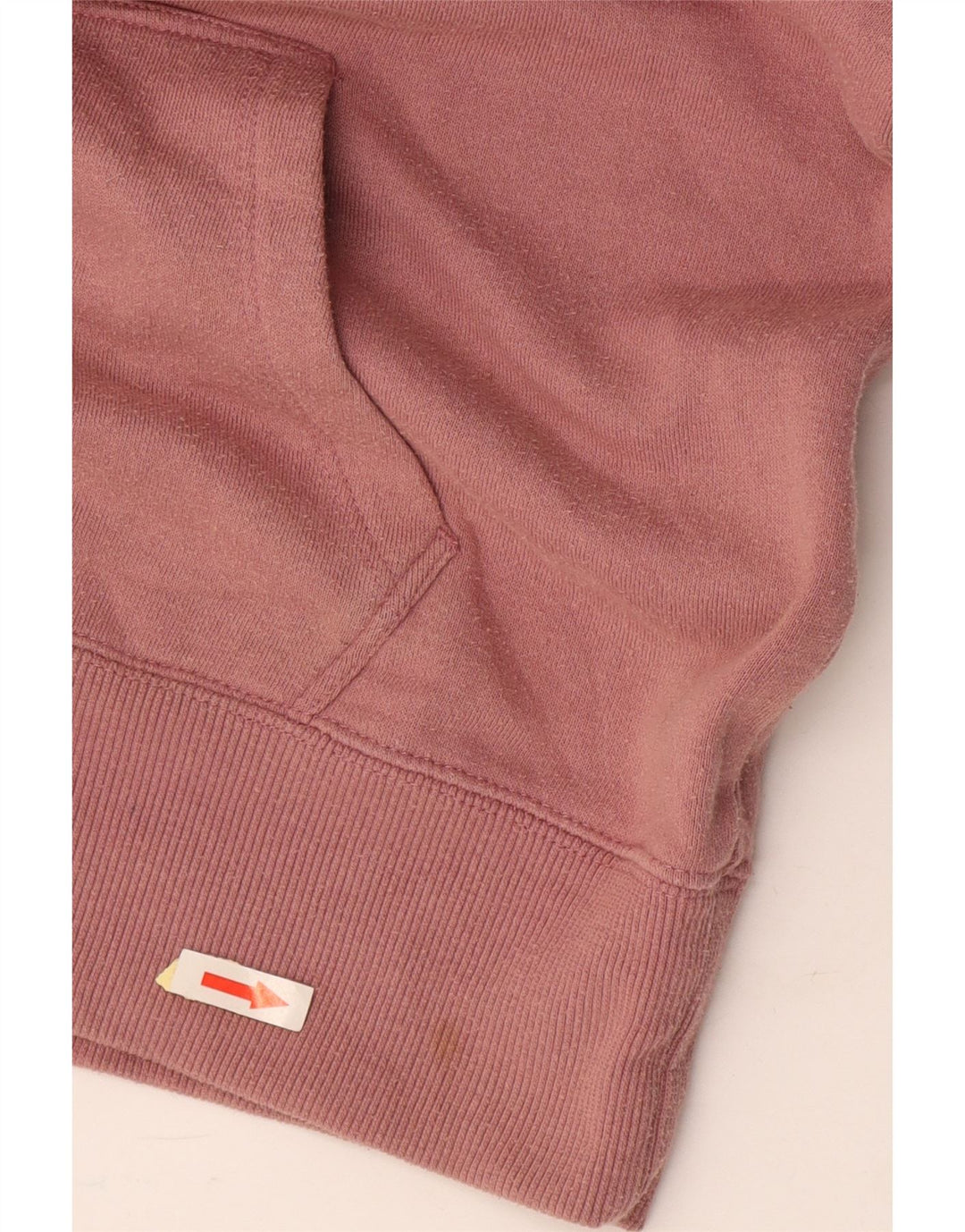 VOLCOM Grafisk hættetrøje til kvinder UK 14 Medium Pink