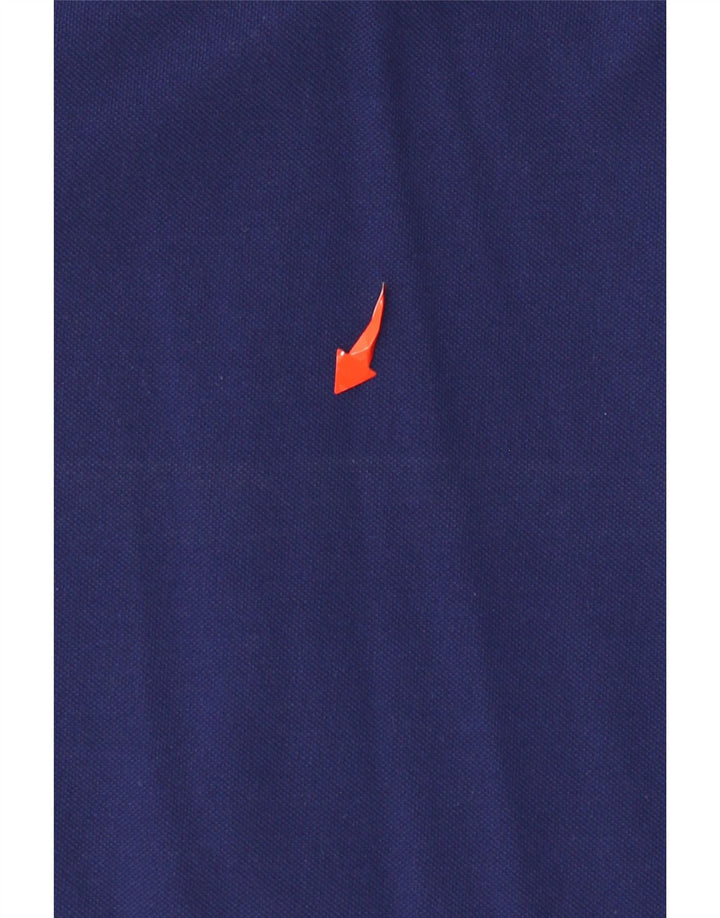 Gant grafisk poloshirt til mænd Stor marineblå bomuld