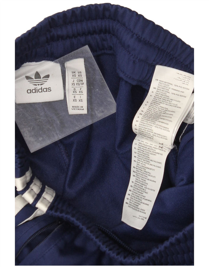 ADIDAS Mens Tracksuit Trousers XS Navy Blue Polyester