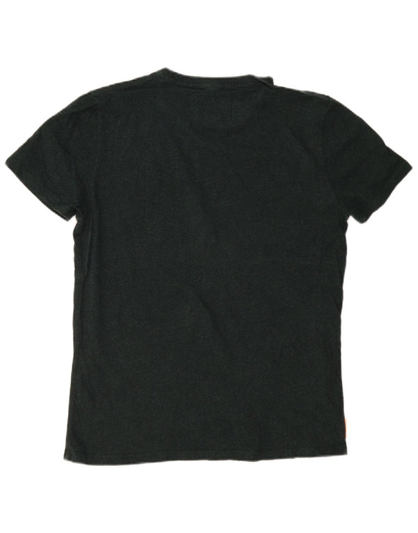 Superdry T-shirt top til mænd XL Grøn bomuld