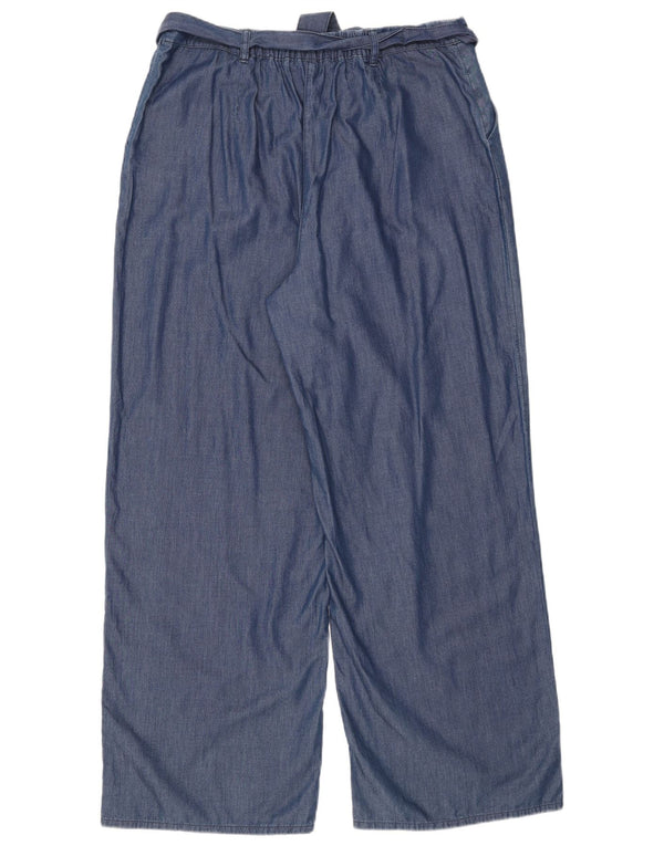 Phase Eight Dame Højtaljede Loose Fit Bukser UK 16 Large W36 L31 Blue