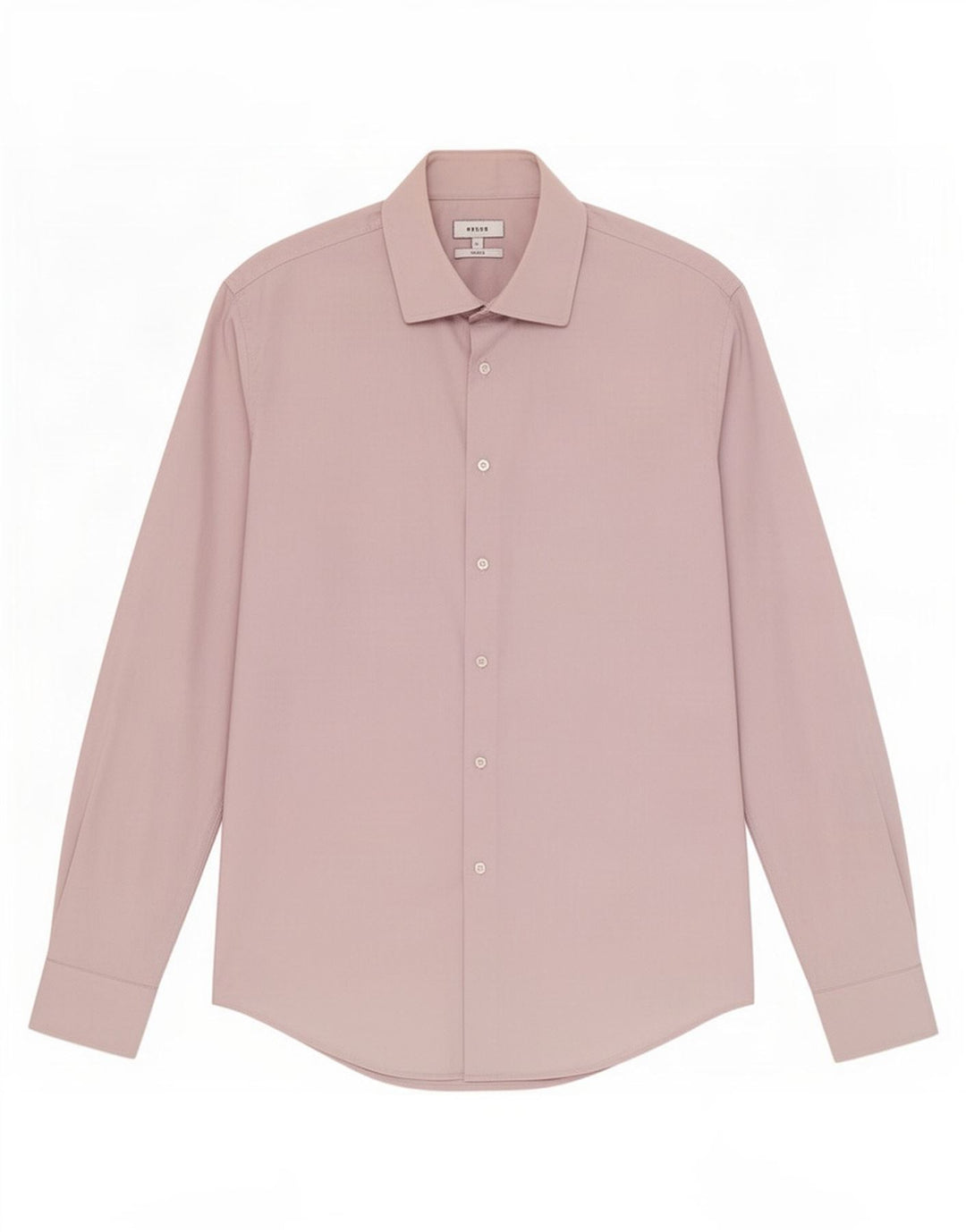 Reiss Slim Fit skjorte til mænd, stor lilla bomuld