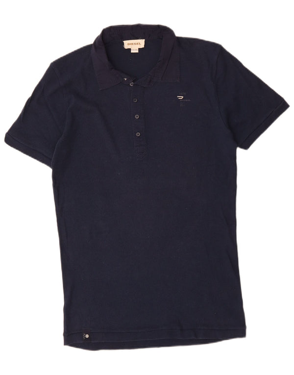 DIESEL Mens Polo Shirt 2XL Navy Blue