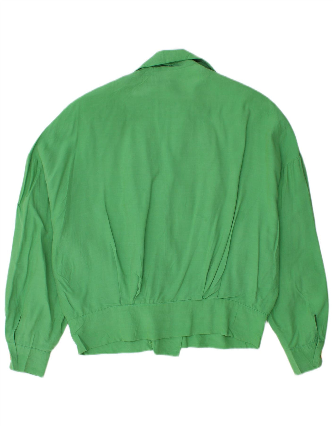 Vittorio Forti Dame 2 Knapper Oversized Blazer Jacket IT 40 Lille Grøn