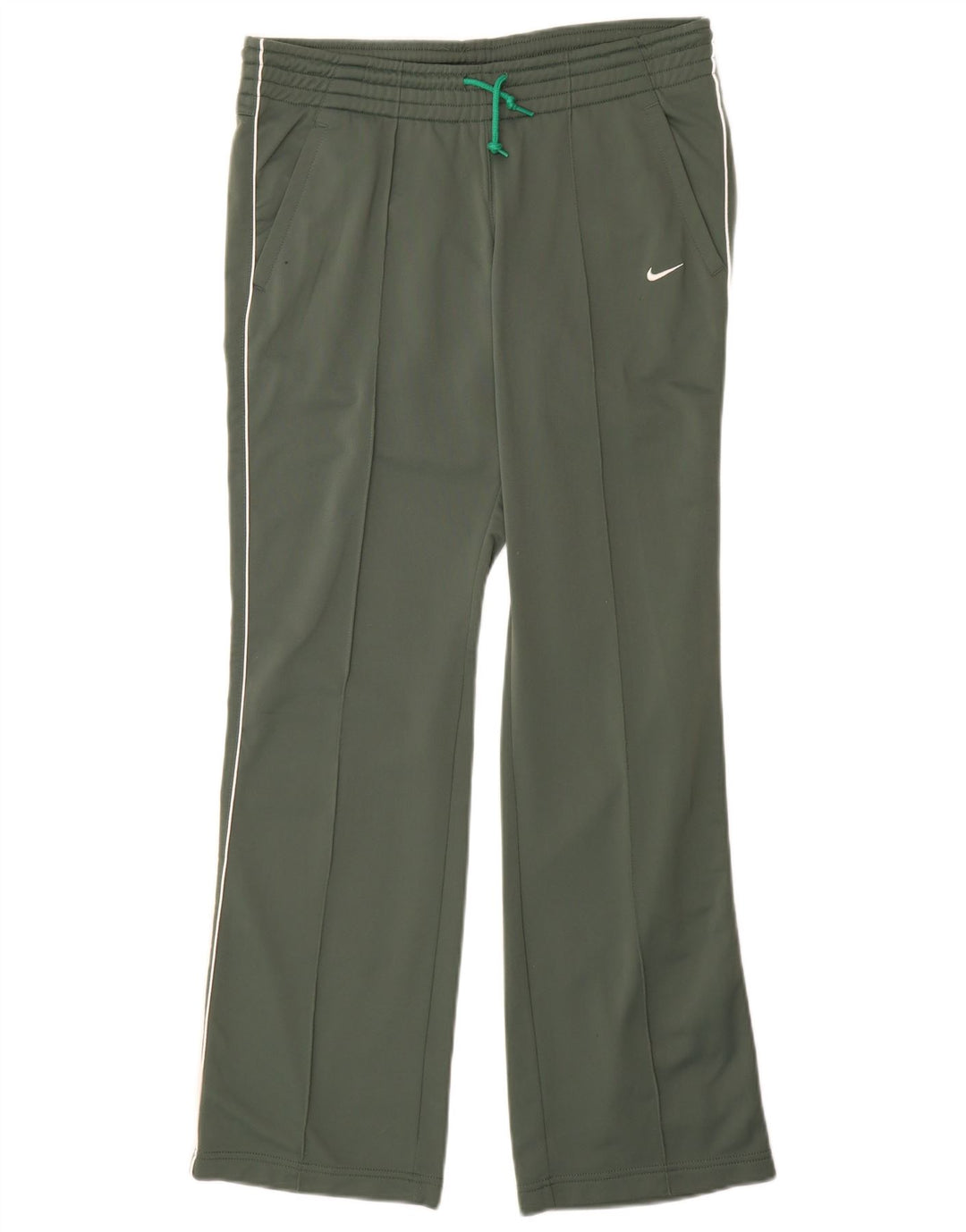 Nike træningsdragtsbukser til kvinder UK 8/10 Small Khaki Polyester
