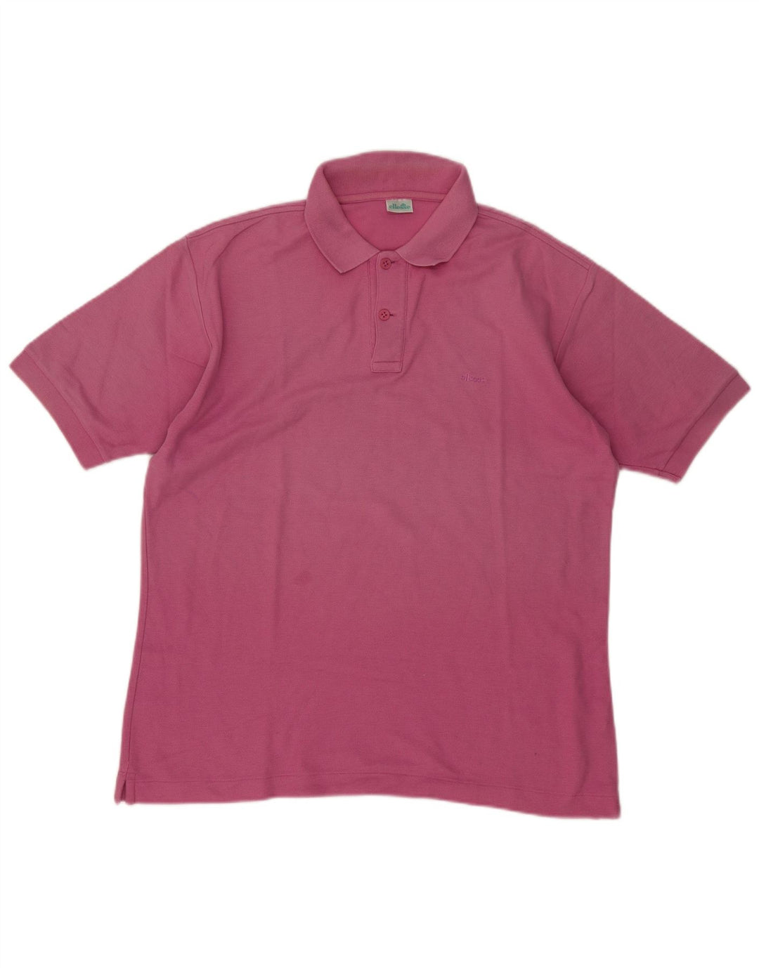 Ellesse Herre Polo Shirt Large Pink Bomuld