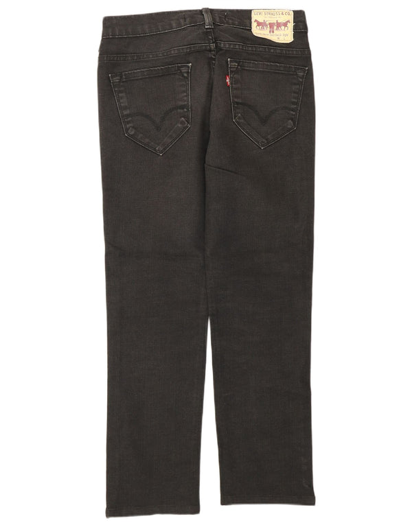 LEVI'S Dame 519 Slim Jeans W29 L32 Grå Bomuld