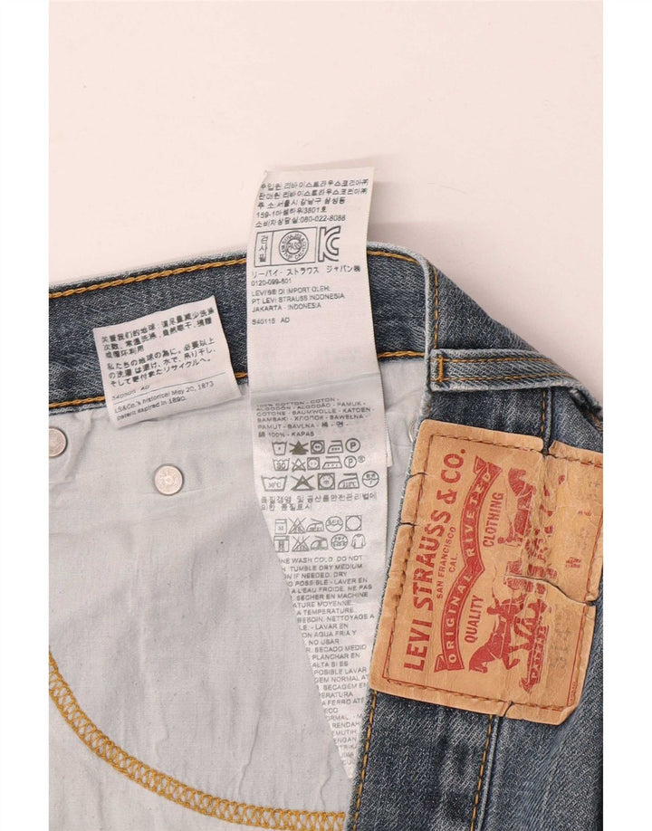 Levi's Herre 514 lige jeans W36 L31 blå bomuld