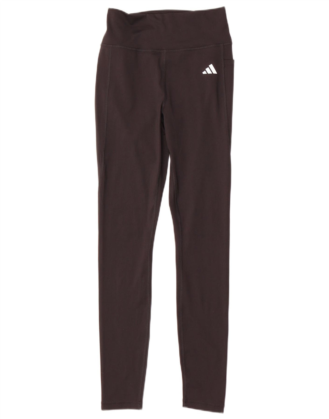 Adidas Dame Tight Fit Leggings UK12/ 14 Medium Sort Polyester