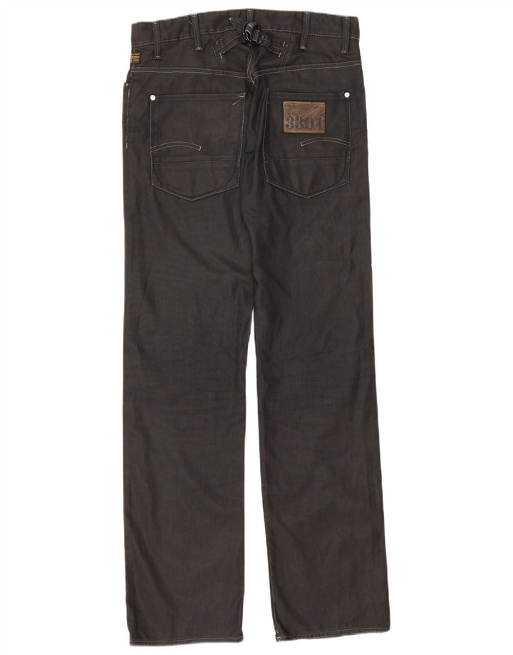 G-STAR Herre 3301 Straight Jeans W32 L34 Marineblå Bomuld