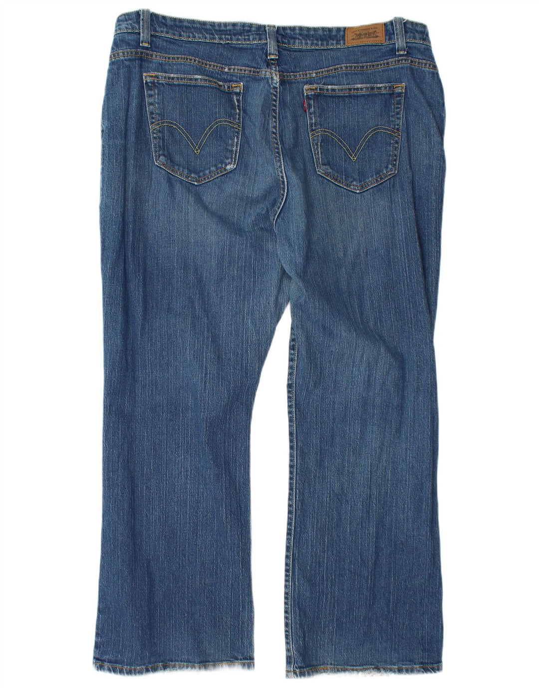 Levi's Dame 515 Bootcut Jeans US 22 3XL W42 L28 Blå Bomuld