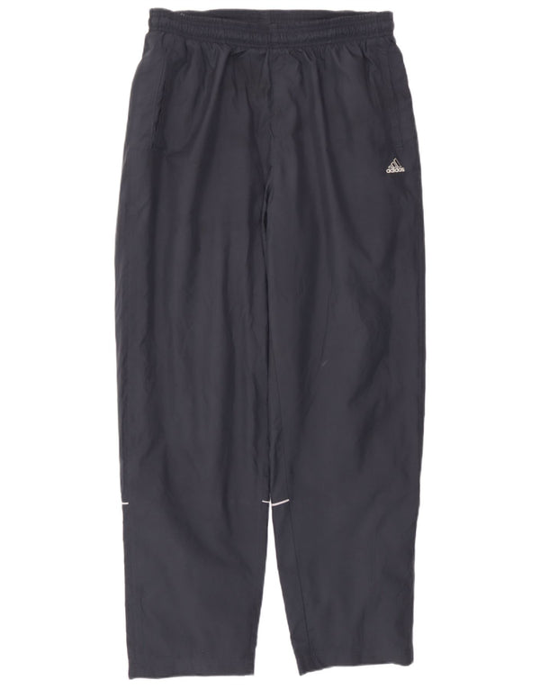 Adidas Dame træningsdragt Bukser UK 14 Large Navy Blue Polyester