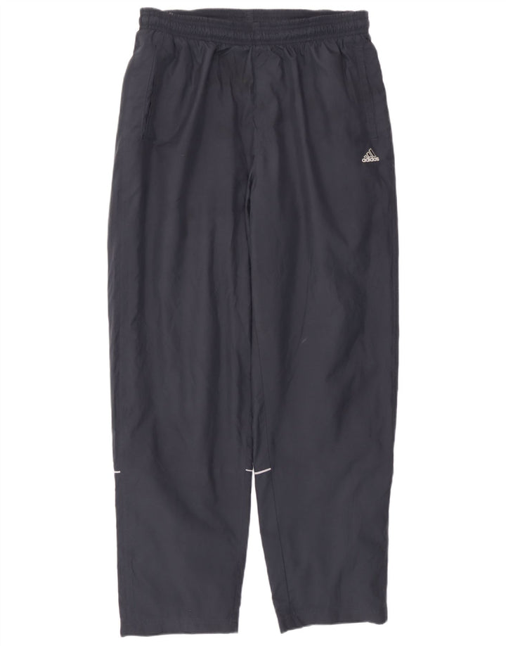 Adidas Dame træningsdragt Bukser UK 14 Large Navy Blue Polyester