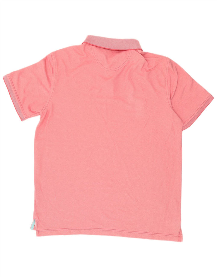 IZOD Poloshirt til mænd Medium Pink Bomuld