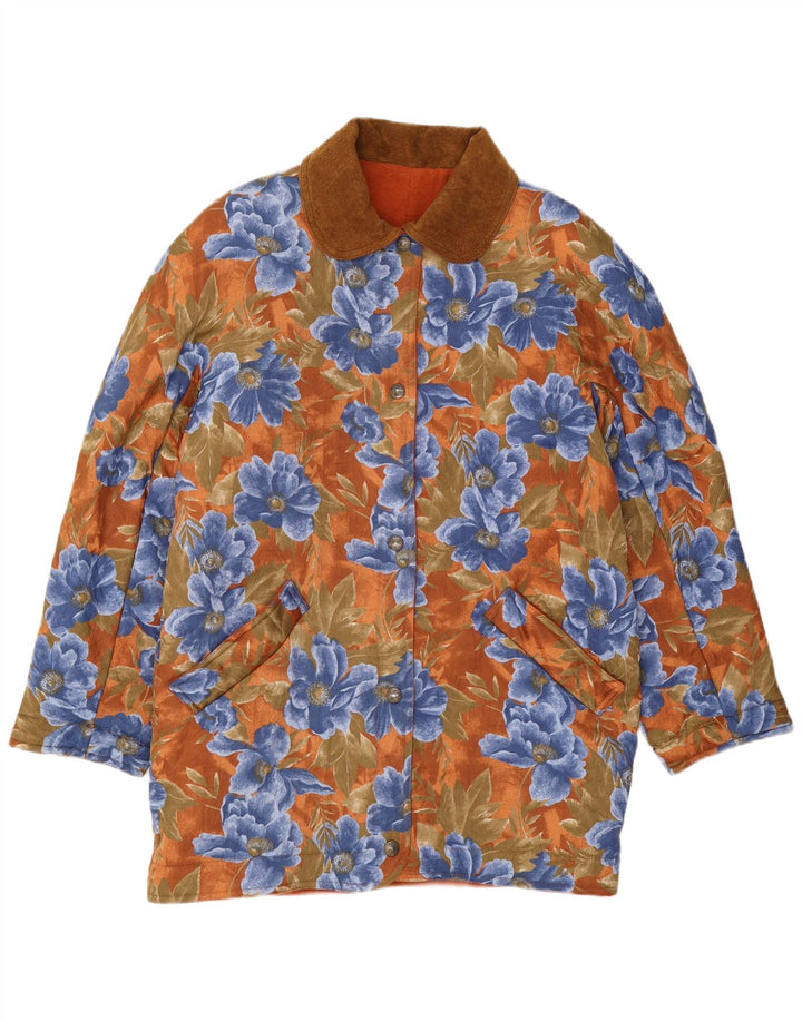 Newpenny Dame Oversized Overfrakke IT 42 Medium Multicolored Floral