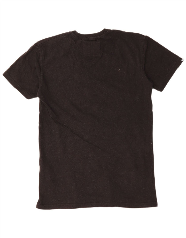 Superdry Grafisk T-shirt top til mænd, lille sort