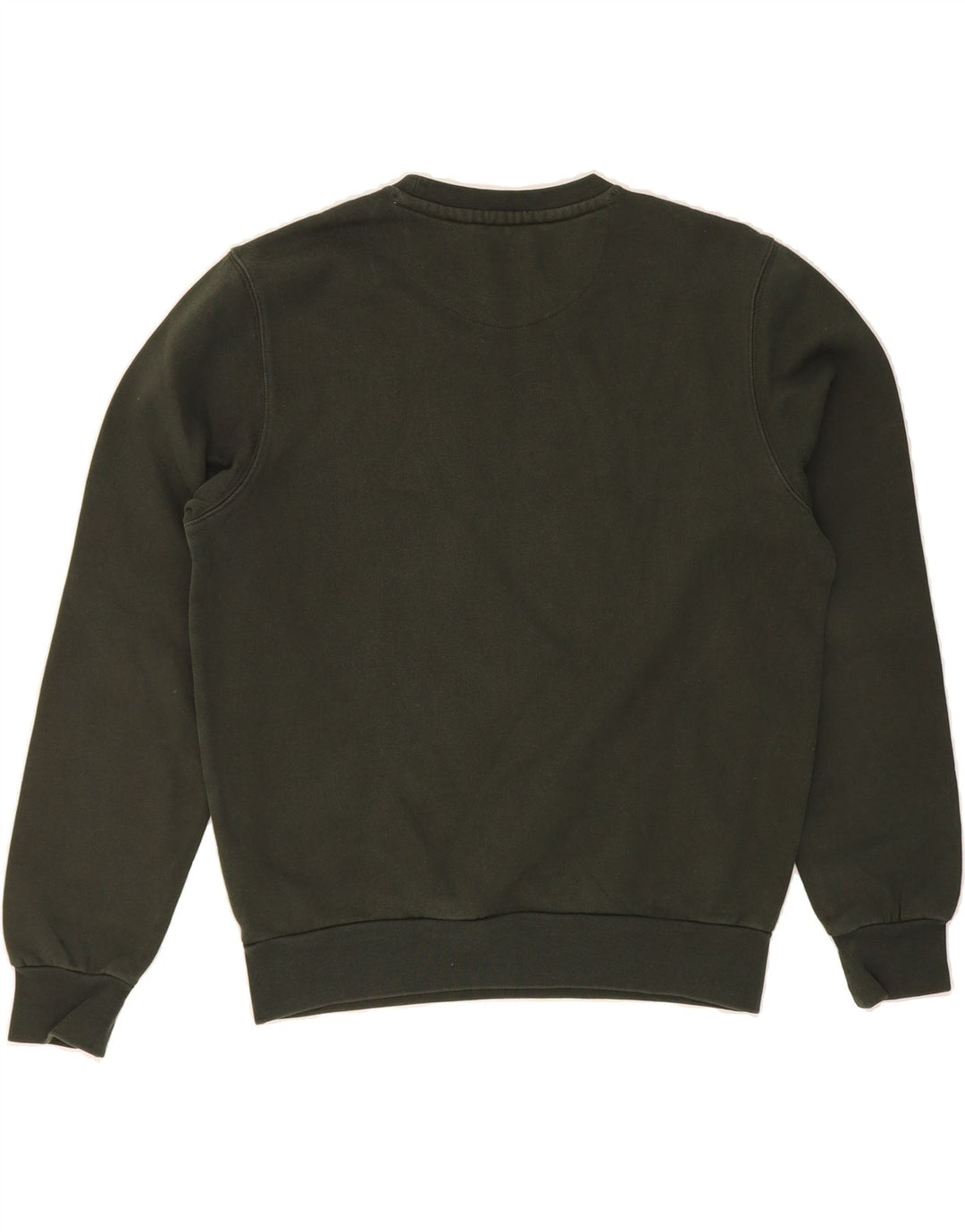 NORTH SAILS Womens Graphic Sweatshirt Jumper UK 16 Large Khaki Cotton Vintage North Sails and Second-Hand North Sails from Messina Hembry 