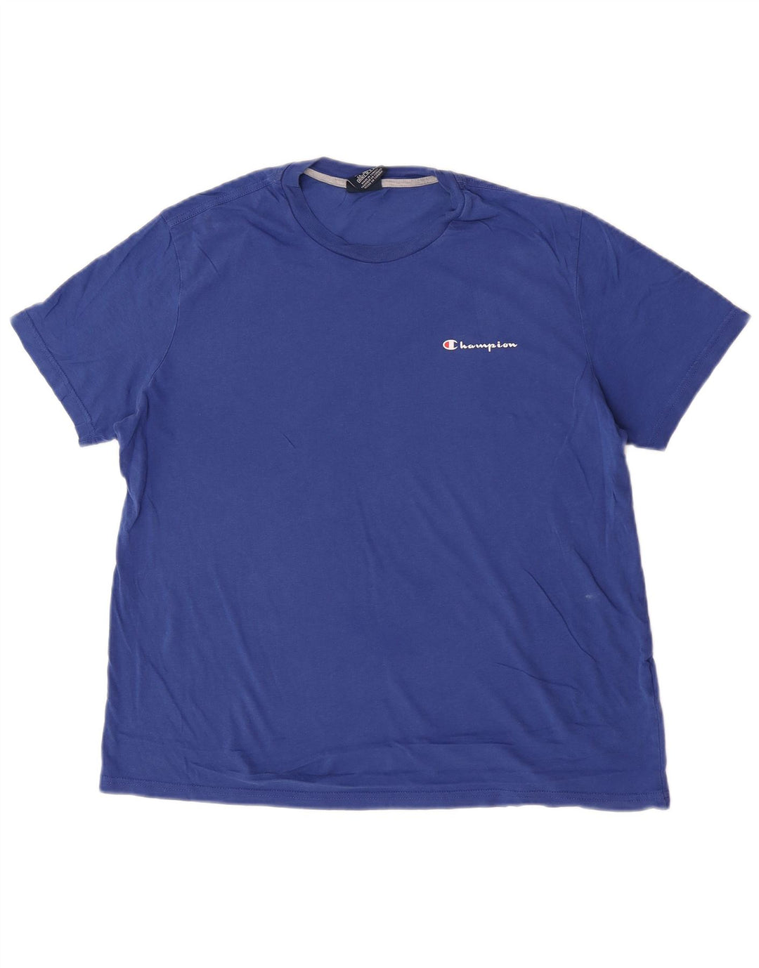 Champion Herre T-Shirt Top Medium Blå