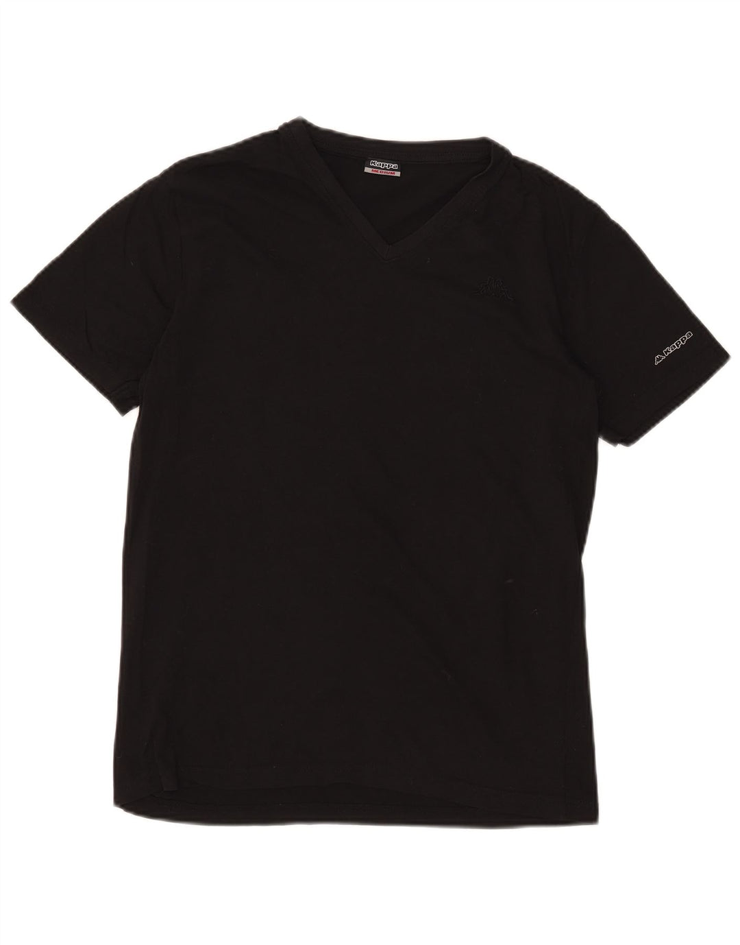 Kappa Herre T-Shirt Top Medium Sort