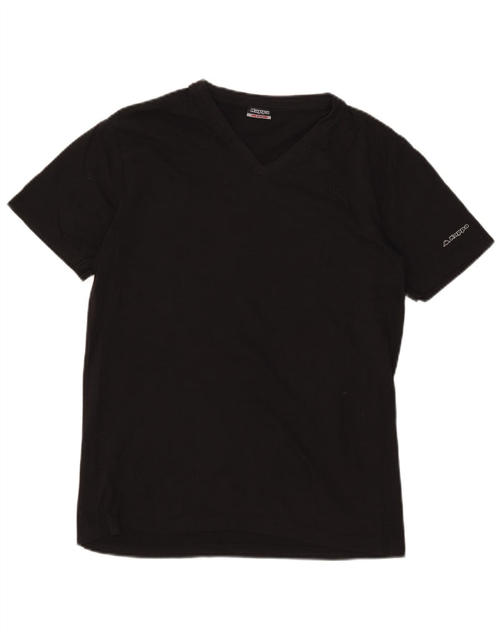 Kappa Herre T-Shirt Top Medium Sort