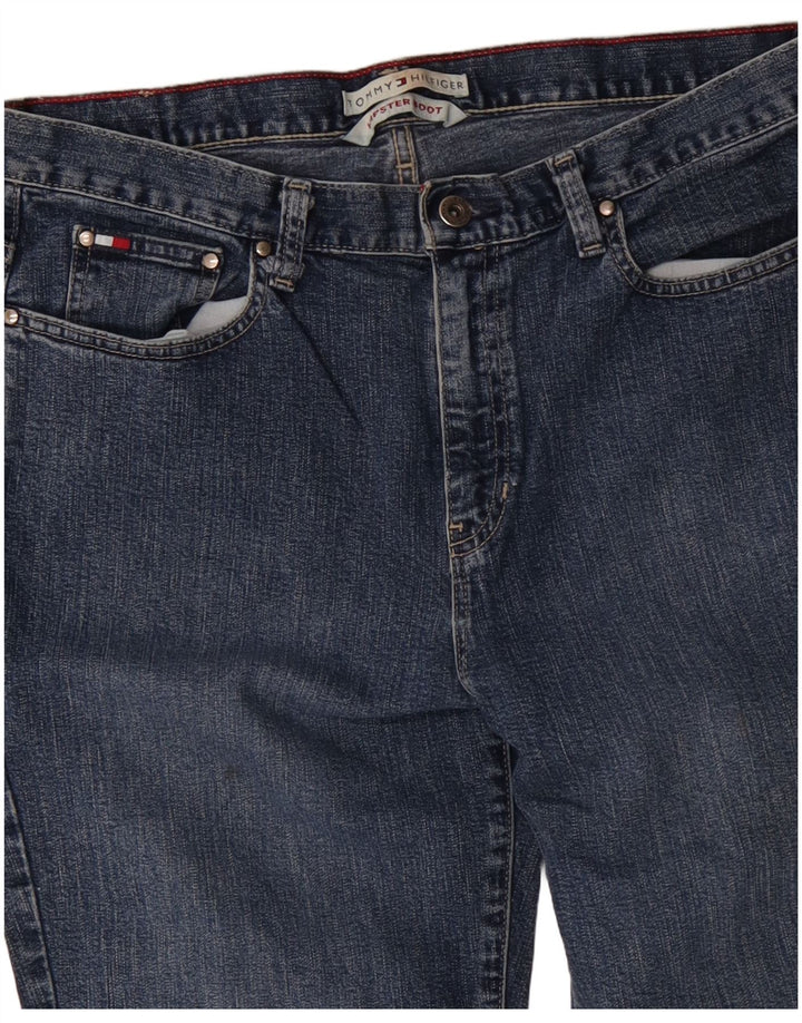 TOMMY HILFIGER Hipster Bootcut Jeans til kvinder W34 L31 Blå
