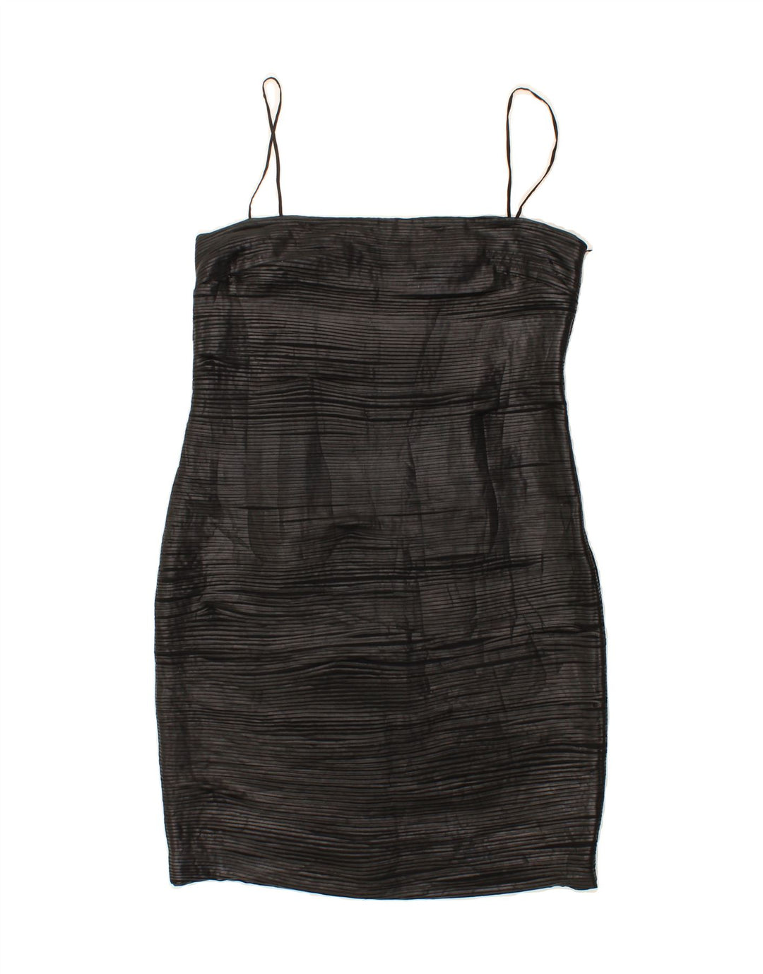 TRUSSARDI Womens Sleeveless Bodycon Dress IT 46 Large Black Polyester Vintage Trussardi and Second-Hand Trussardi from Messina Hembry 