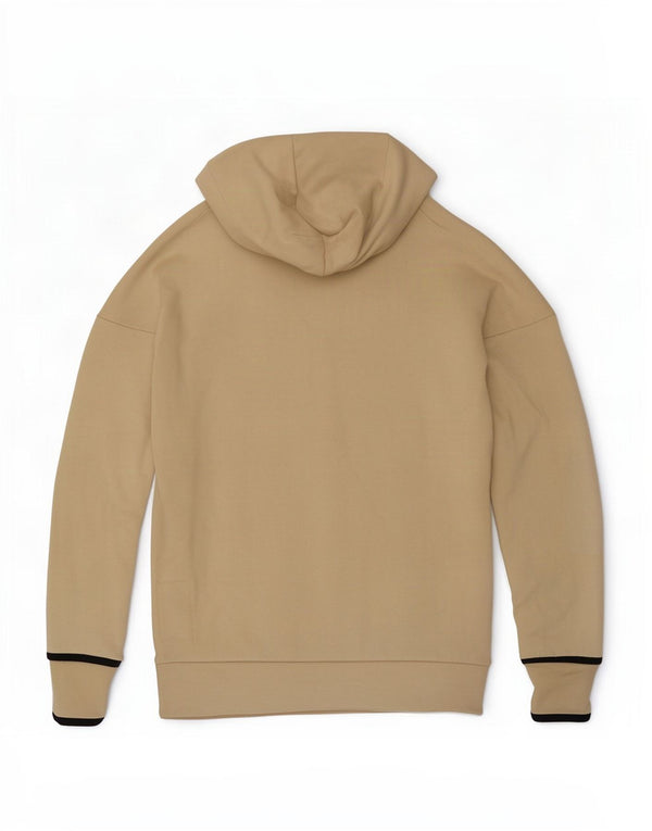 Adidas Hættetrøje med lynlås til mænd Medium Beige Bomuld