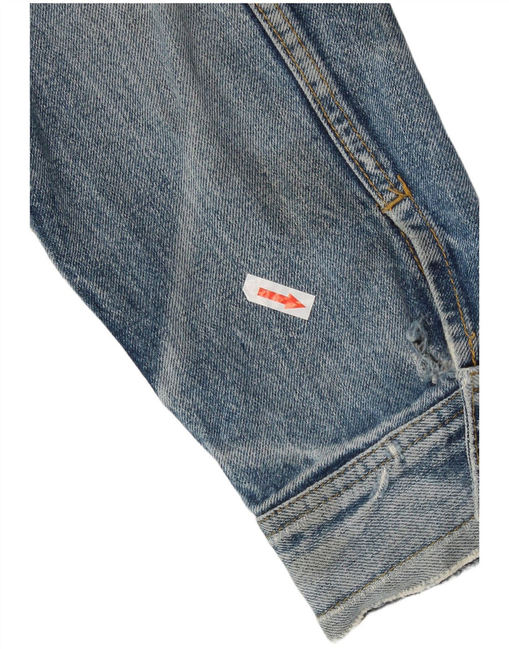 Meltin' Pot Dame denimjakke UK 18 XL Blå Bomuld