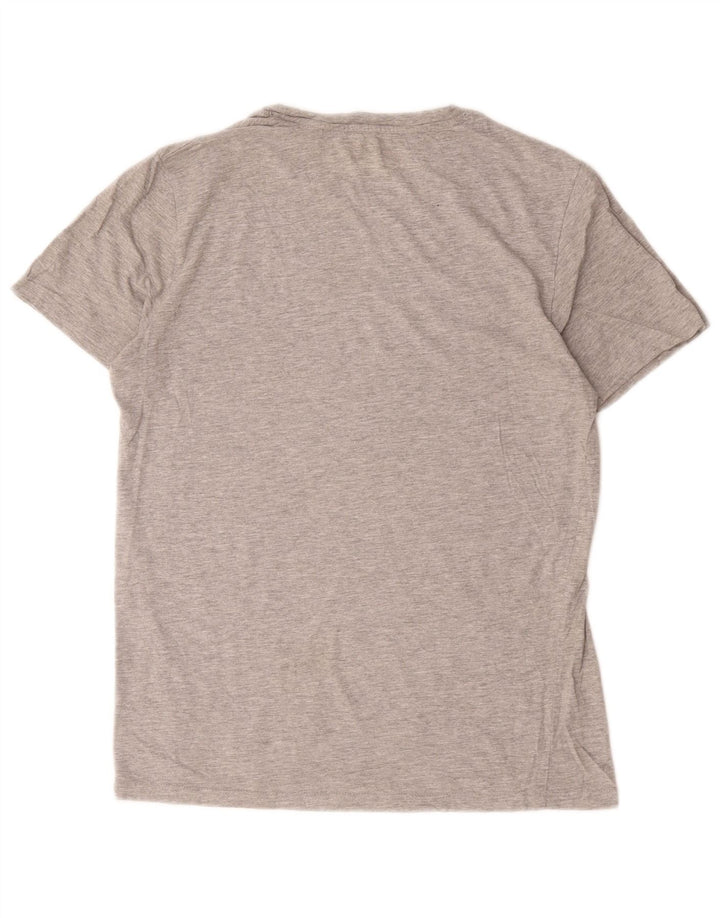 Jack & Jones herre T-shirt top mellemgrå bomuld
