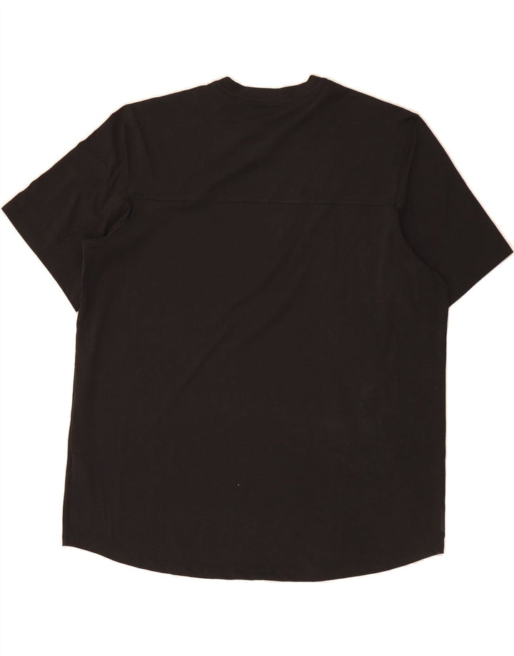 ADIDAS Mens Aeroready T-Shirt Top 2XL Black Polyester Vintage Adidas and Second-Hand Adidas from Messina Hembry 