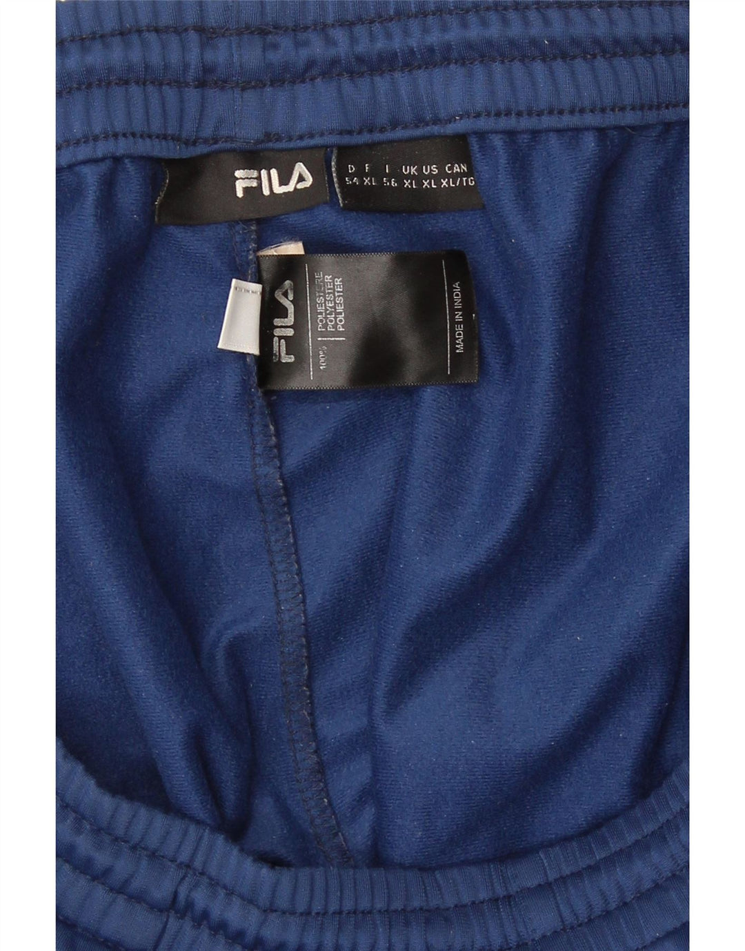 Fila Træningsdragt bukser til mænd XL Blå Colourblock Polyester