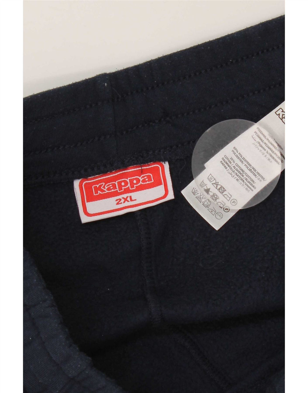 Kappa Herre træningsdragt Bukser Joggers 2XL Navy Blue Polyester