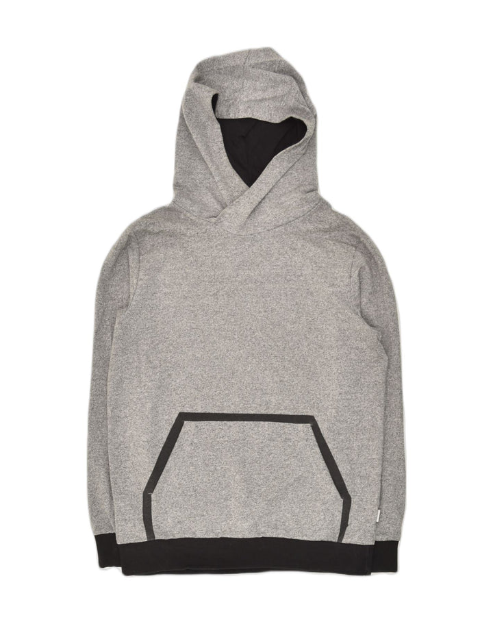 JACK & JONES Mens Core Hoodie Jumper Large Grey Cotton | Vintage Jack & Jones | Thrift | Second-Hand Jack & Jones | Used Clothing | Messina Hembry 