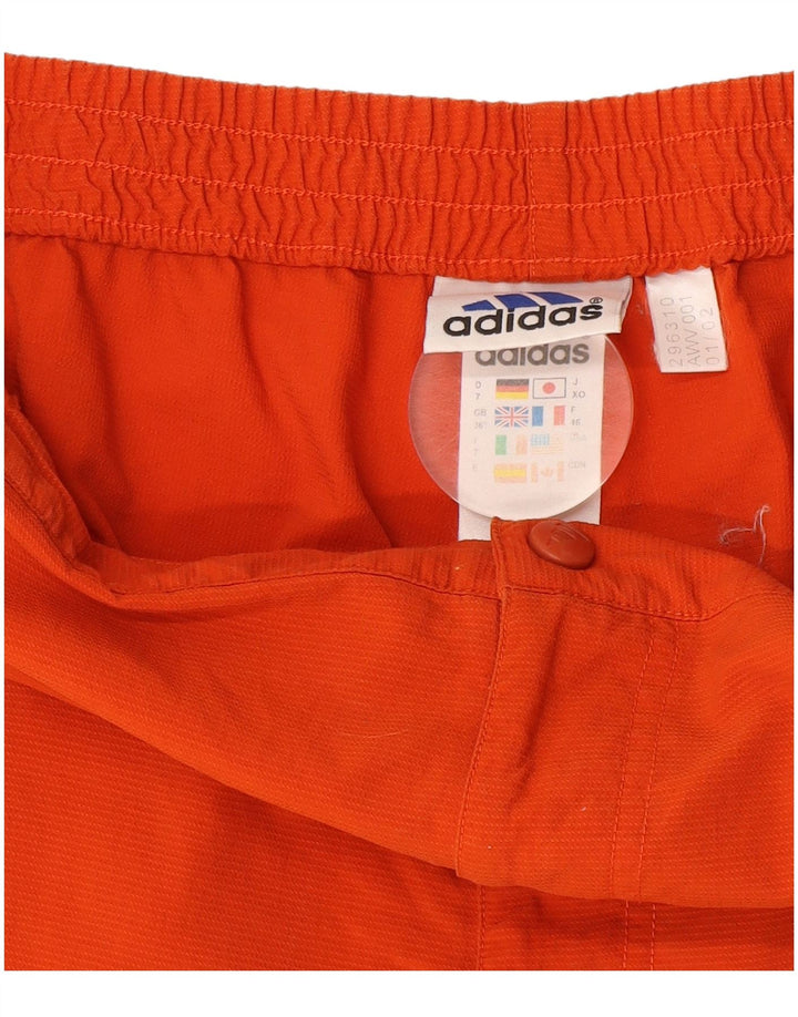 Adidas Grafiske Chino Shorts til mænd W36 Large Orange Polyamid