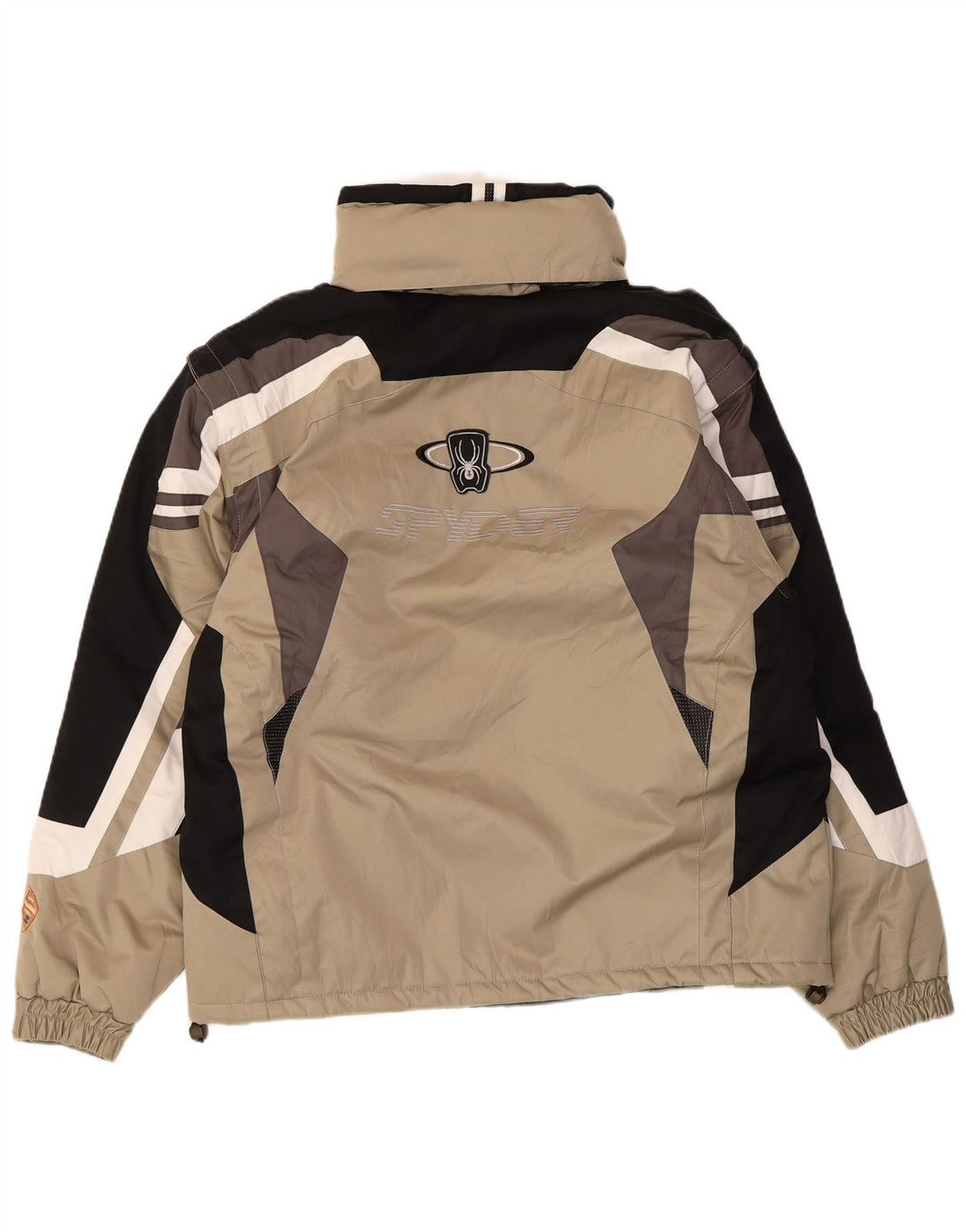 Spyder Herre Skijakke UK 40 Stor Beige Colourblock