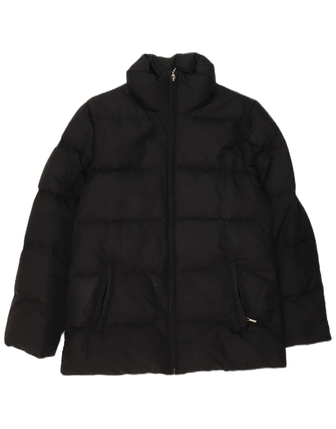 Zara Polstret Damejakke UK 14 Medium Sort Polyamid