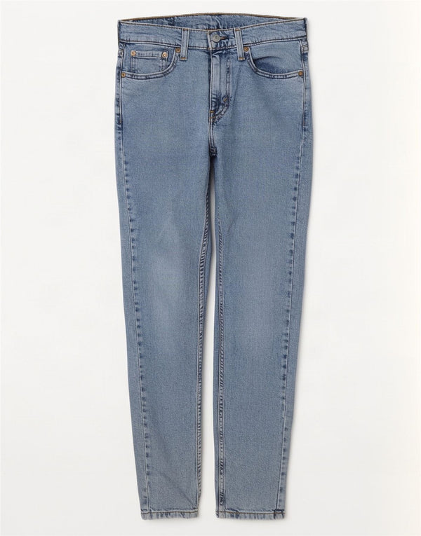 Levi's Mens 519 Hi-Ball Skinny Jeans W30 L30 Blue Cotton