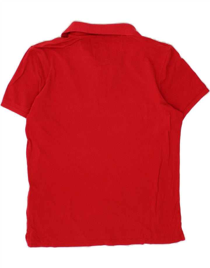 NORTH SAILS Mens Regular Fit Polo Shirt Small Red Cotton Vintage North Sails and Second-Hand North Sails from Messina Hembry 