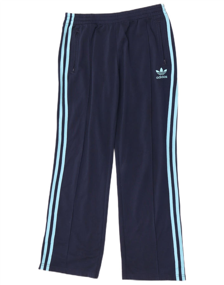 Adidas Træningsdragtsbukser til kvinder EU 38 Medium Navy Blue Polyester