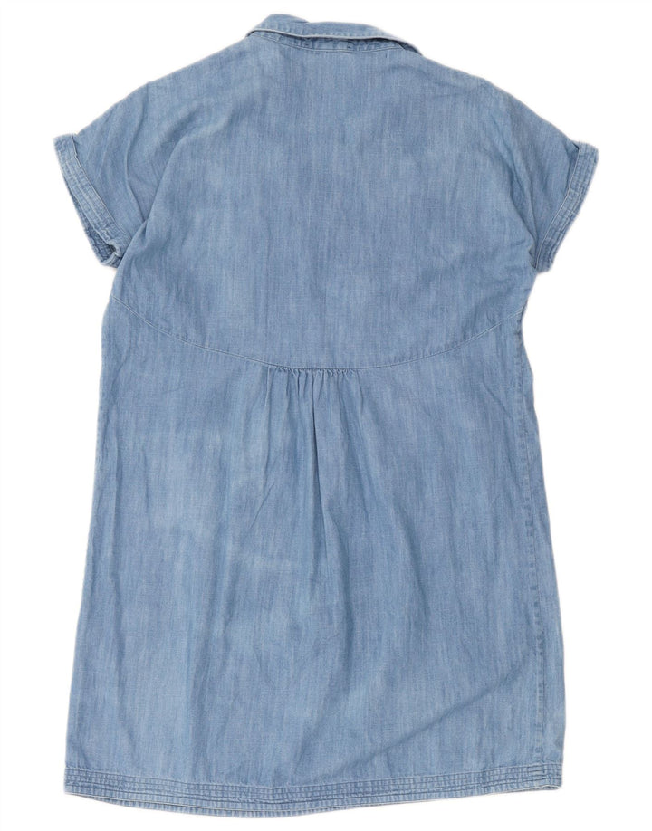 Fat Face Dame Denim Kjole UK 14 Large Blue