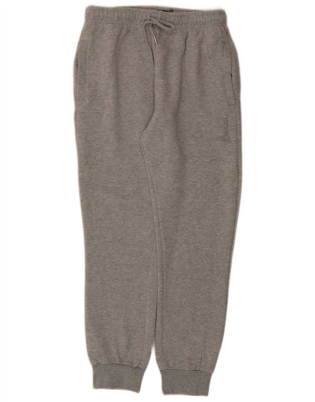 BENCH Dame træningsdragt Bukser Joggers UK 10 Small Grey Bomuld