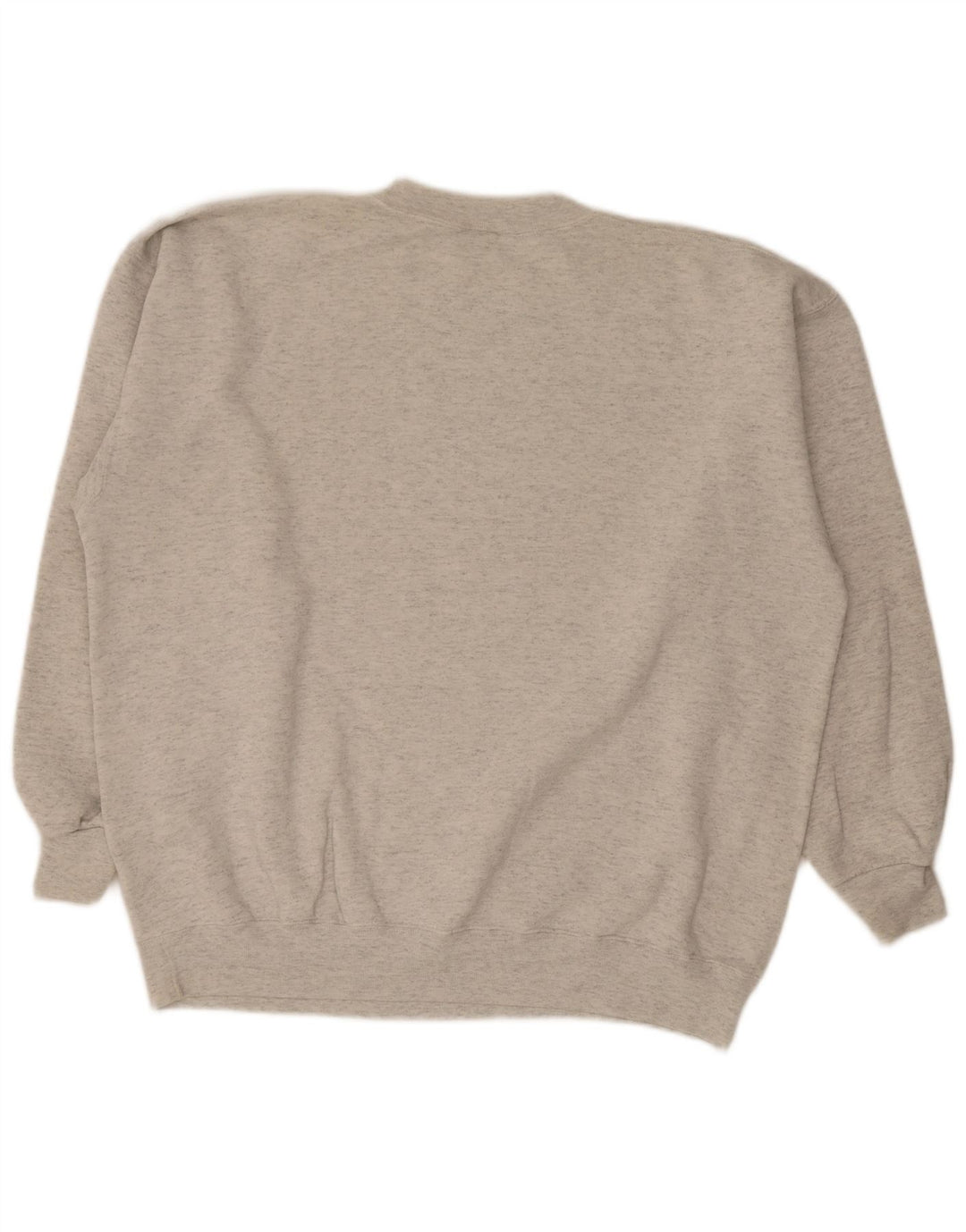 Vintage Herre Grafisk Sweatshirt Jumper XL Grå Bomuld