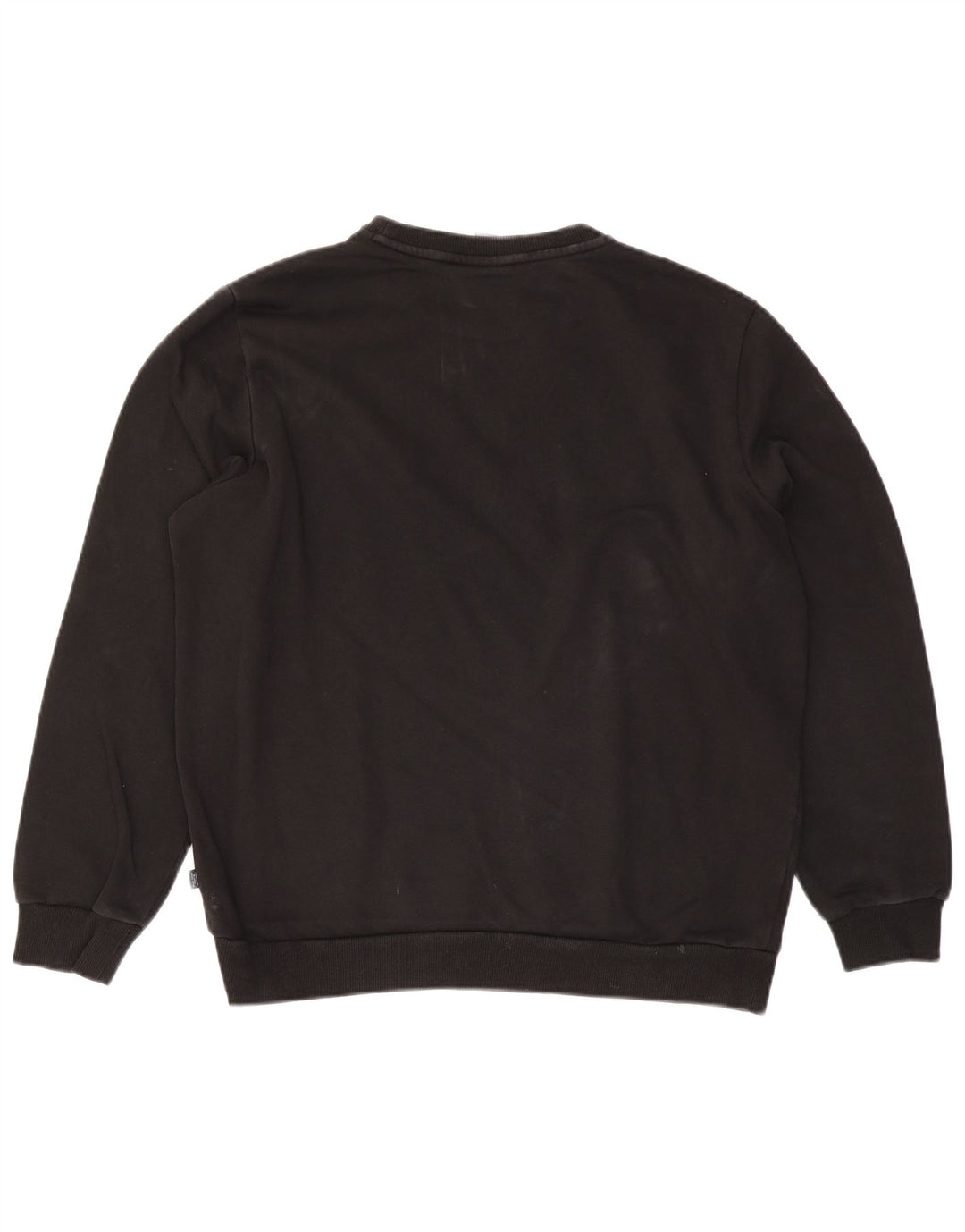 Puma Herre Sweatshirt Jumper Stor Sort Bomuld