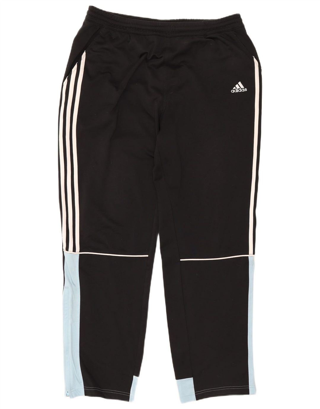 ADIDAS Træningsdragtsbukser til mænd UK 42/44 Large Black Polyester