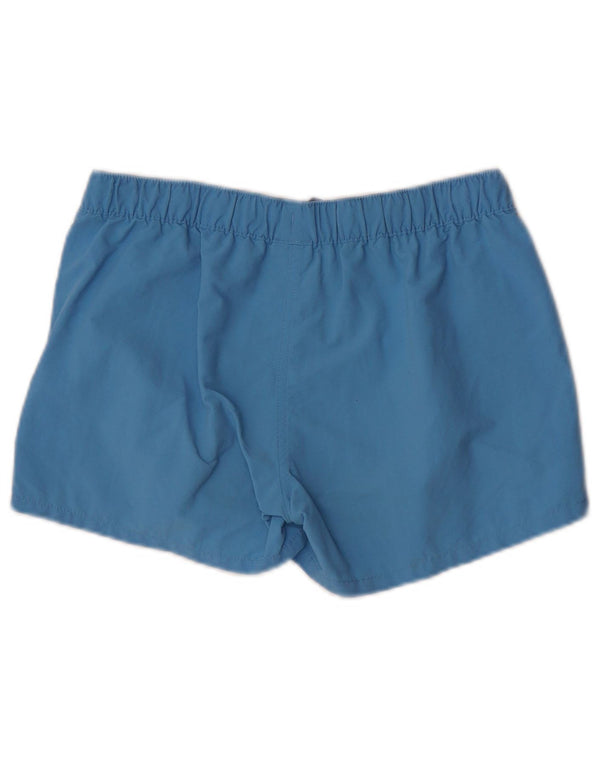 Patagonia Dame Sports Shorts UK 12 Medium Blue Nylon