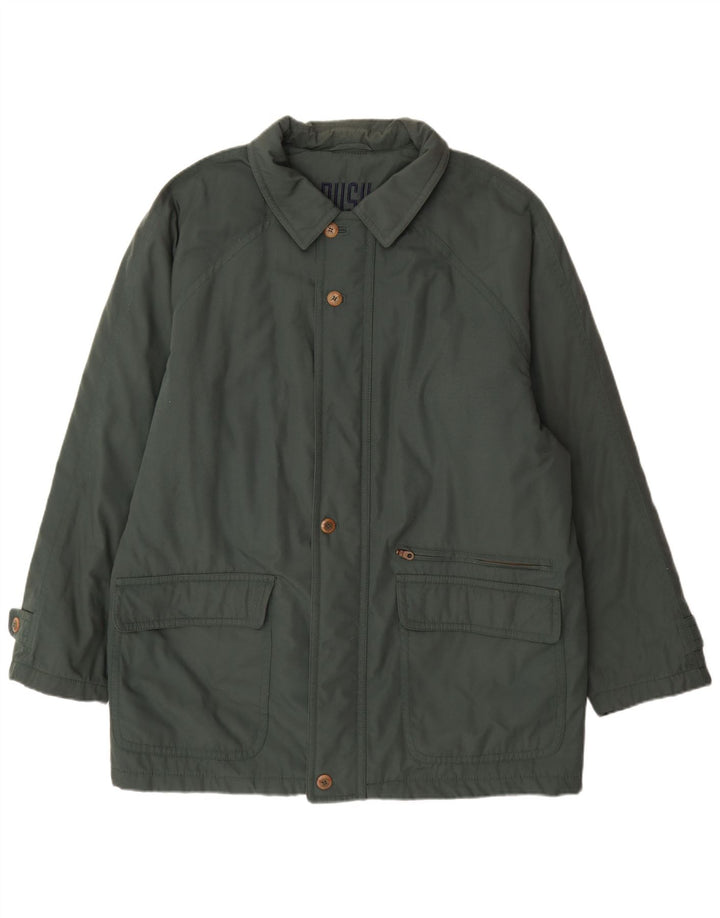 Bush Herre Utility Jacket UK 46 3XL Grøn Polyester
