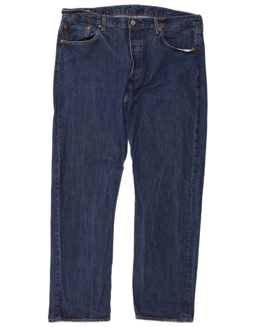 Levi's Herre 501 lige jeans W40 L32 blå bomuld
