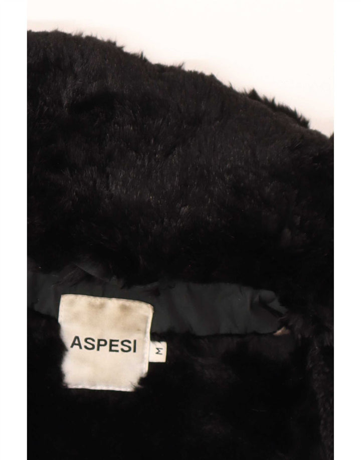 Aspesi Herre Military Jacket UK 38 Medium Green Colourblock Polyester