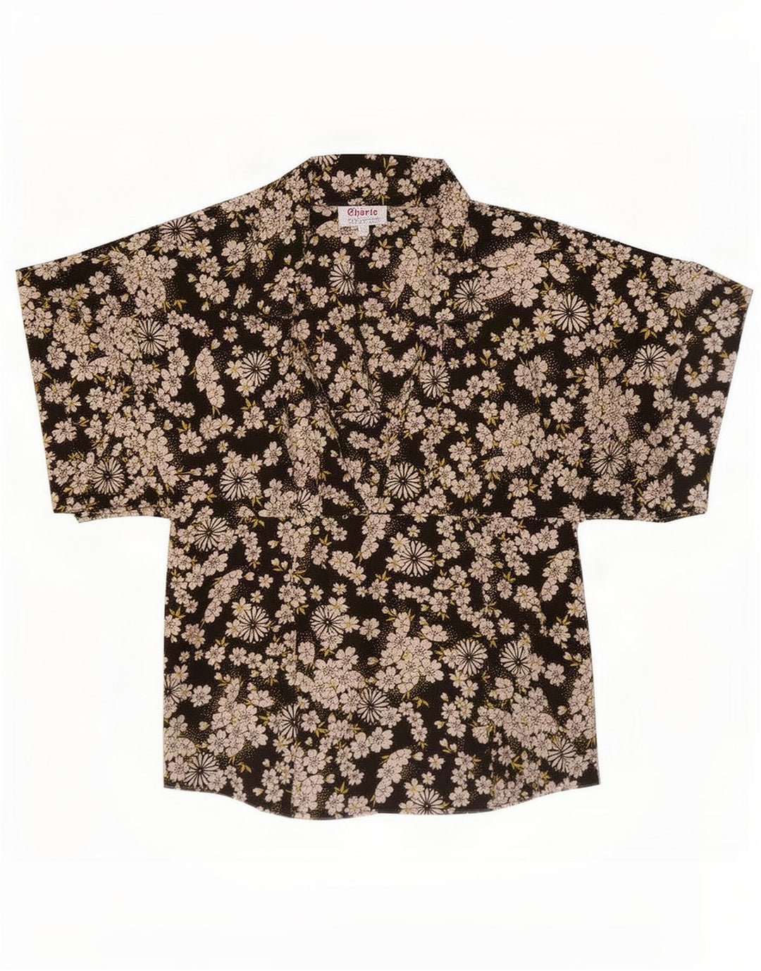 cherie Damebluse Top IT 42 Medium Black Floral