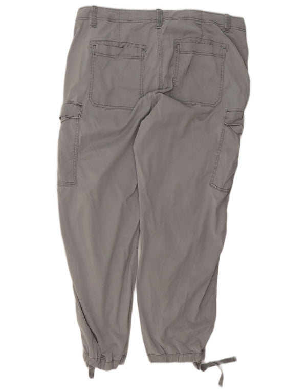 Marks & Spencer Dame jogger Cargo Bukser UK 20 2XL W40 L29 Grå Bomuld
